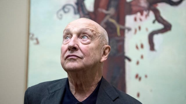 Der Künstler Georg Baselitz.