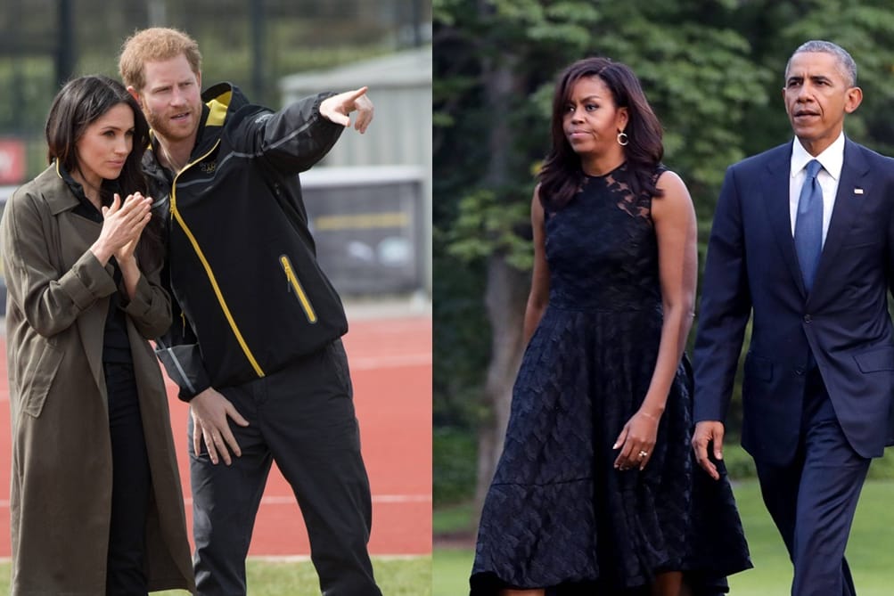 Keine Einladung für die Obamas: Meghan und Harry laden Michelle und Barack nicht zur Hochzeit ein.