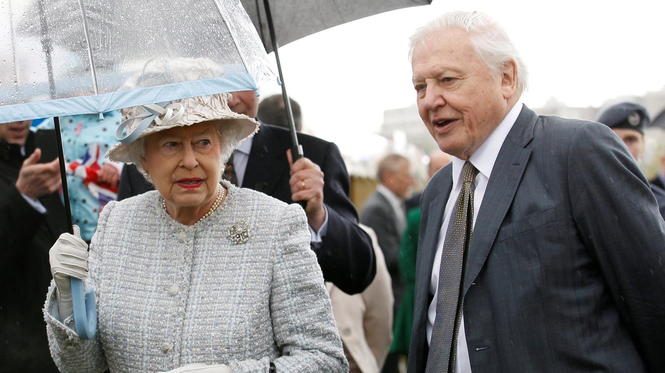 Queen Elisabeth II. und David Attenborough: Sie sind seit Jahren befreundet.
