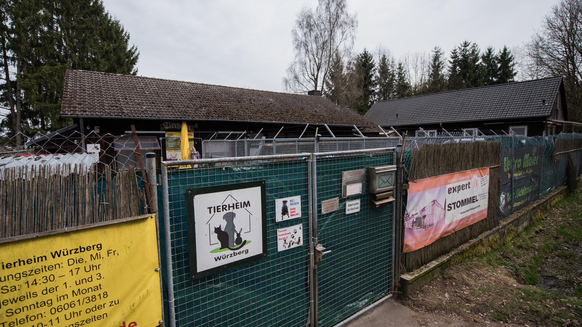 Das Tierheim Würzberg: Hier ist der Hund, der Jannis tödlich verletzt hat, zur Zeit untergebracht.