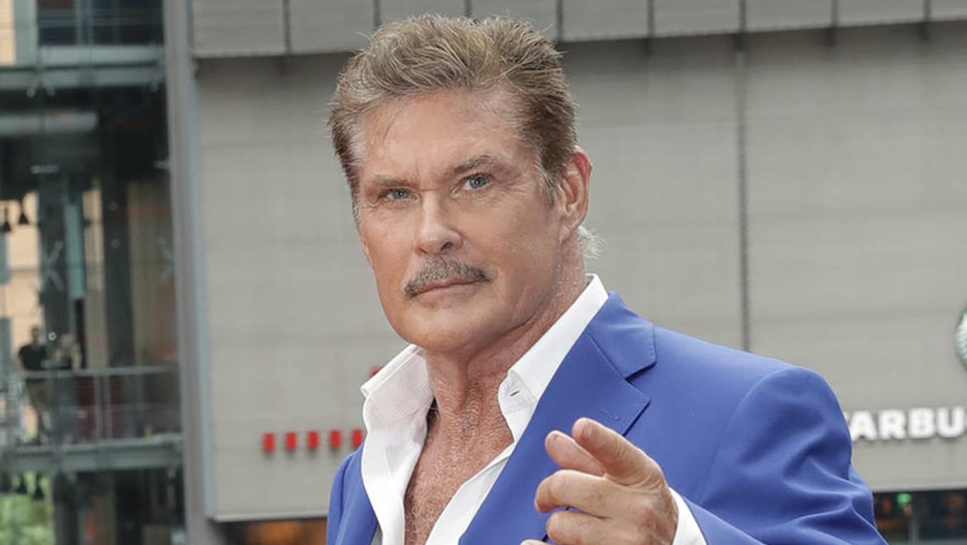 Schauspieler David Hasselhoff: Jetzt will er wieder durchstarten.