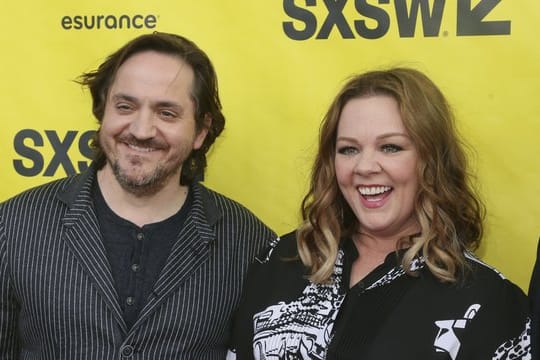 Melissa McCarthy und Ben Falcone mögen lustige Filme.