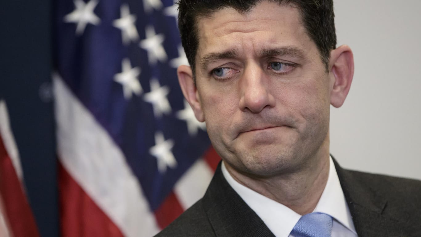 Paul Ryan: Seit 2015 ist der Republikaner Sprecher des US-Repräsentantenhauses.