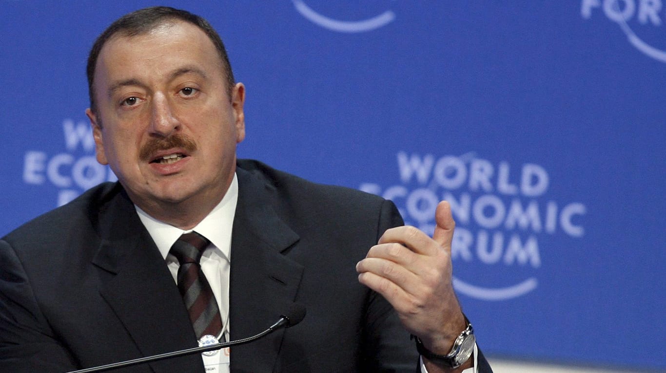 Ilcham Alijew: Der aserbaidschanische Präsident wurde mit hohem Stimmanteil wiedergewählt.