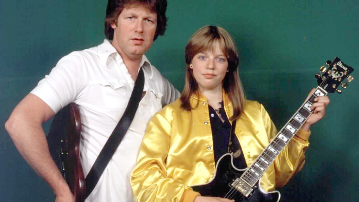 Gunter Gabriel und Tochter Yvonne Koch: Zusammen waren sie im November 1981 in der ZDF-Show "Super-Hitparade 81".