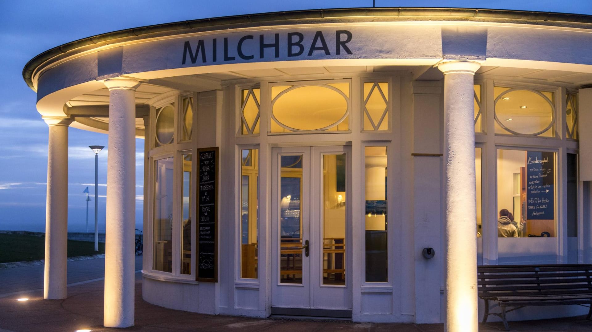 Milchbar auf Norderney