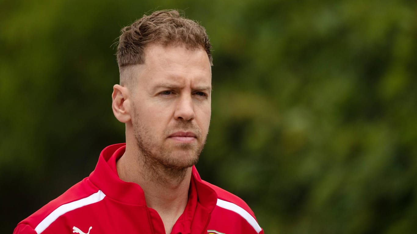 Sebastian Vettel: Der Ferrari-Pilot führt die WM nach zwei Rennen an.