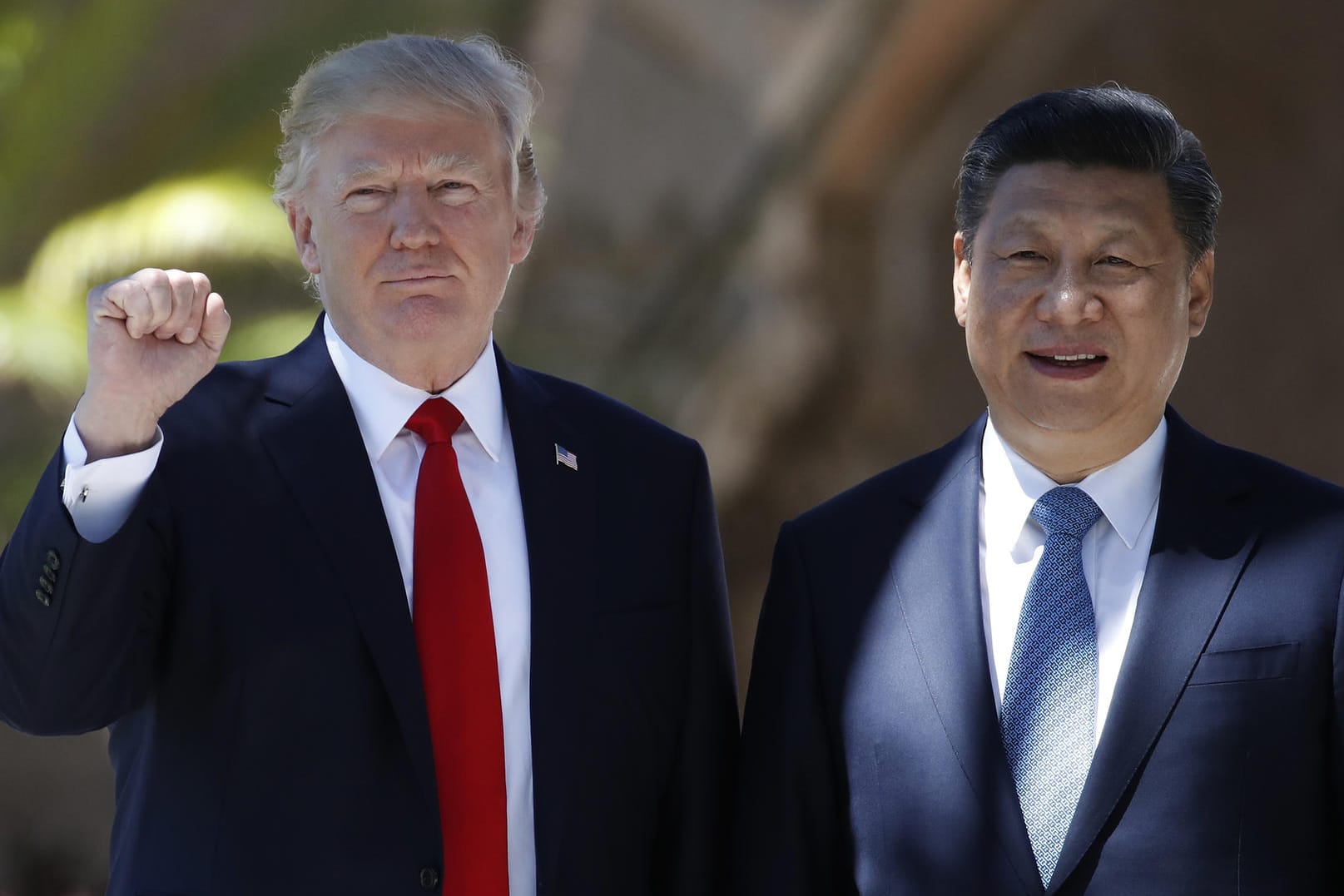 Trump und Chinas Präsident Xi Jinping: Das Handelsdefizit zwischen beiden Staaten wächst.