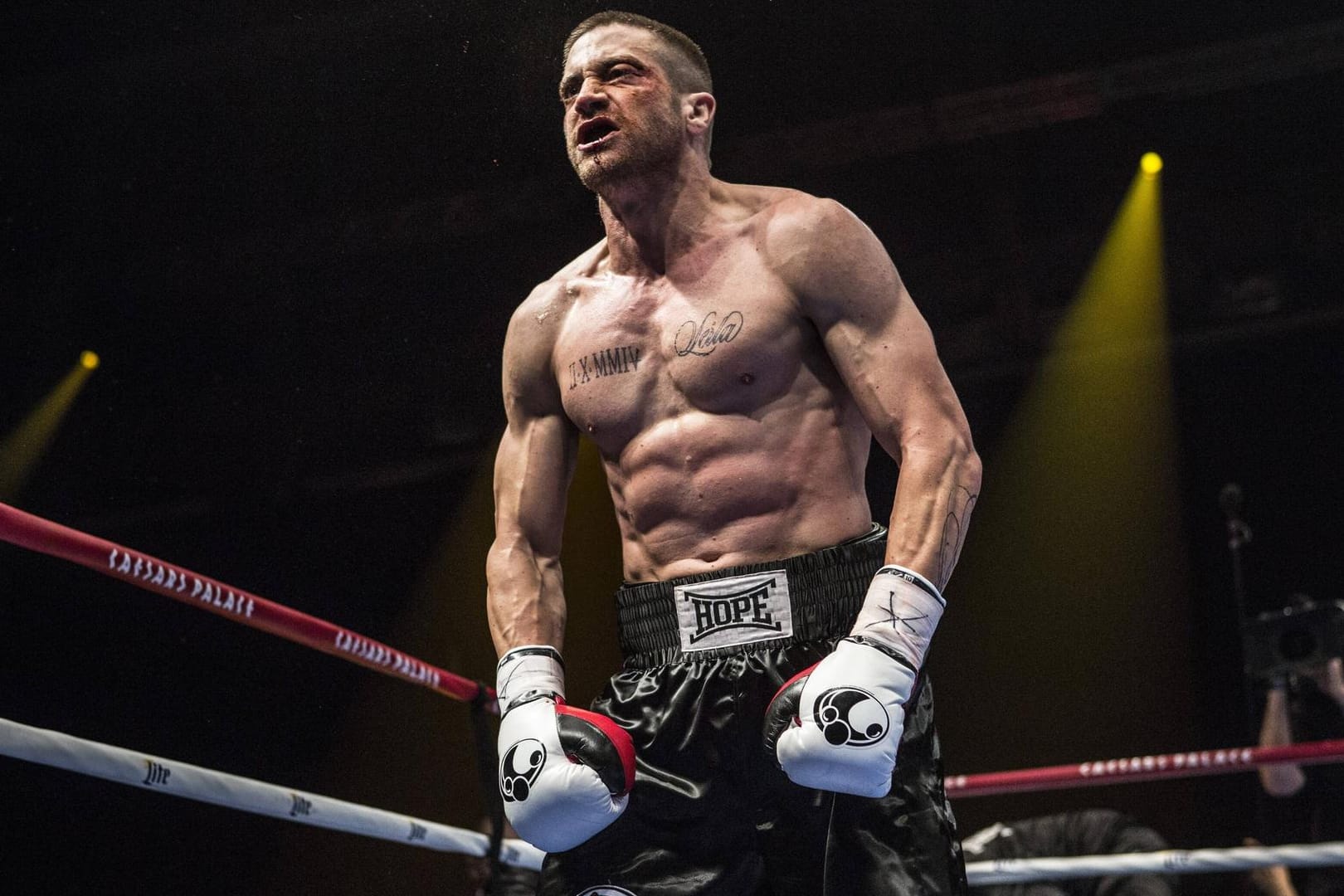 Billy Hope (Jake Gyllenhaal) will sich in "Southpaw" zurück an die Spitze kämpfen.