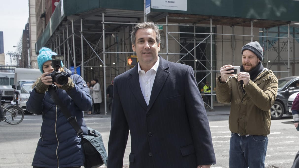 Michael Cohen, der Anwalt des US-Präsidenten: Sein Geschäftsgebaren führte zu Ermittlungen des FBI. Michael Cohen, der Anwalt des US-Präsidenten: Sein Geschäftsgebaren führte zu Ermittlungen des FBI.