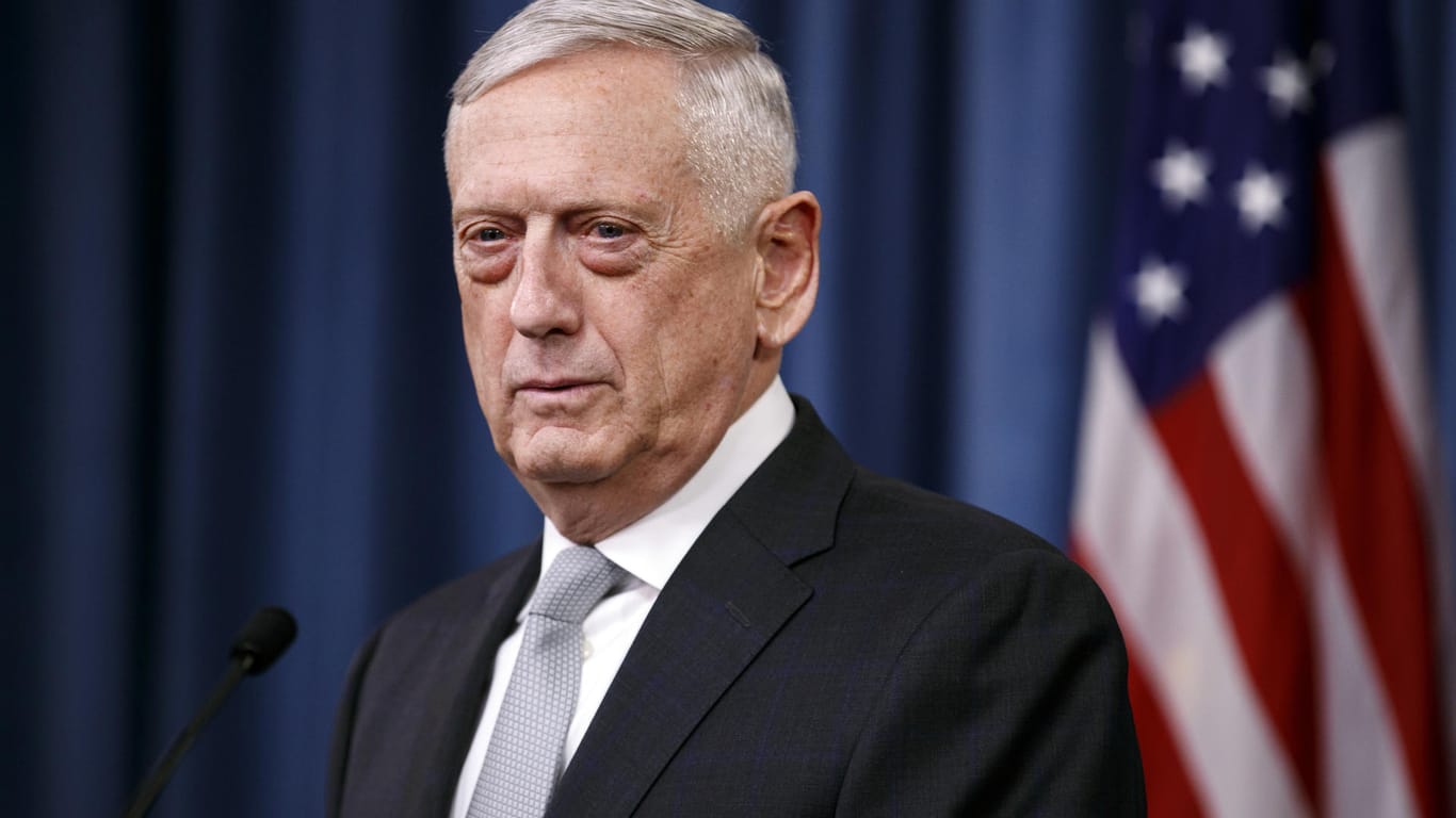 US-Verteidigungsminister Jim Mattis stellte klar: Der Militärschlag war eine zeitlich eng begrenzte Aktion.
