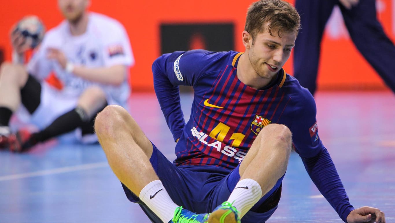 Auf dem Boden der Tatsachen zurück: Die Handballer des FC Barcelona haben nach 146 Liga Spielen wieder verloren.