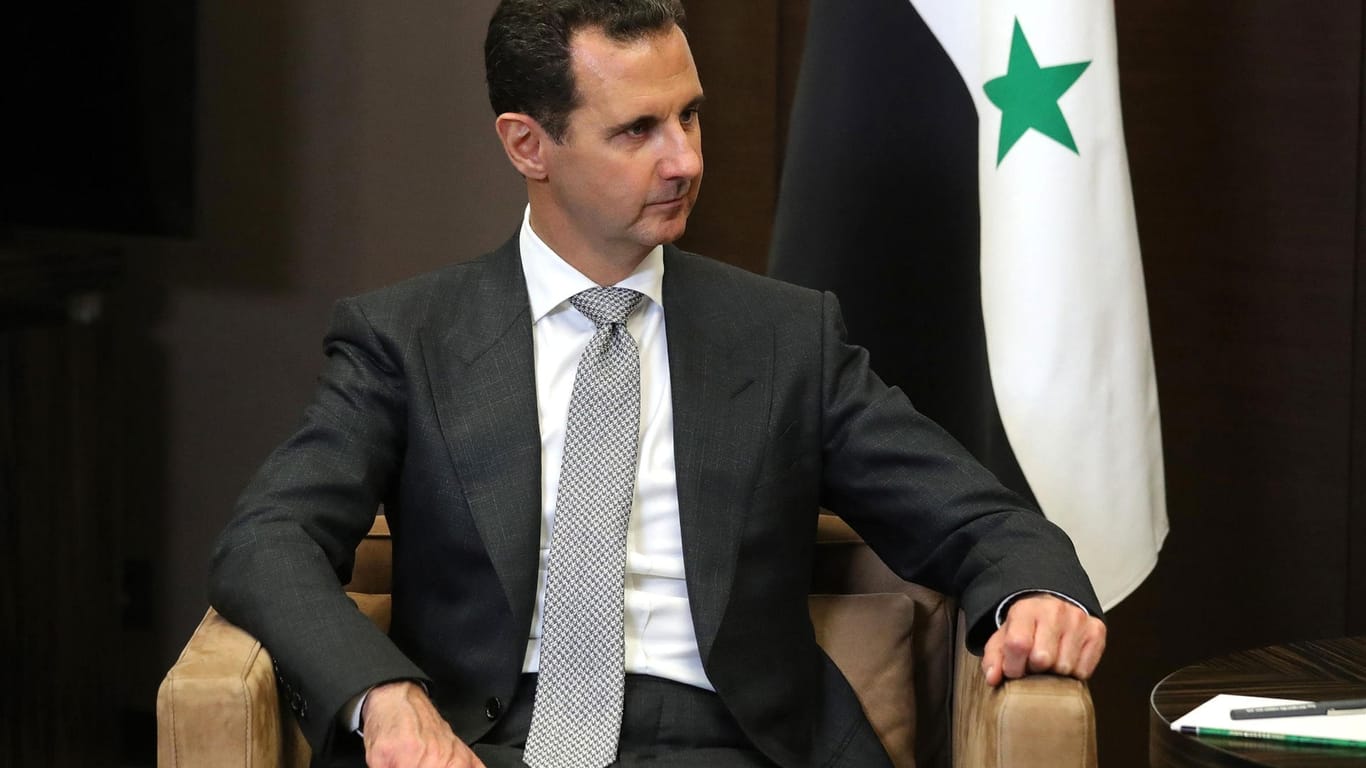 Syriens Präsident Baschar al-Assad: Laut Informationen westlicher Geheimdienste soll er für Giftgasangriffe auf die syrische Bevölkerung verantworlich sein.