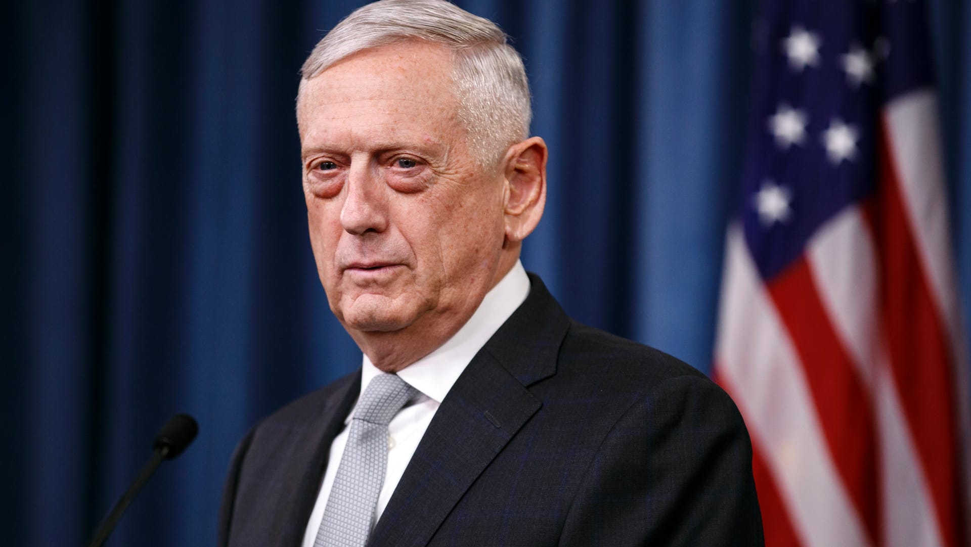 US-Verteidigungsminister Jim Mattis: Für ihn war der Raketenangriff auf Syrien eine einmalige Vergeltungsaktion.