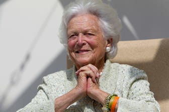 Barbara Bush im Jahr 2013: Woran die 92-Jährige leidet, ließ der Sprecher der Bush-Familie offen.