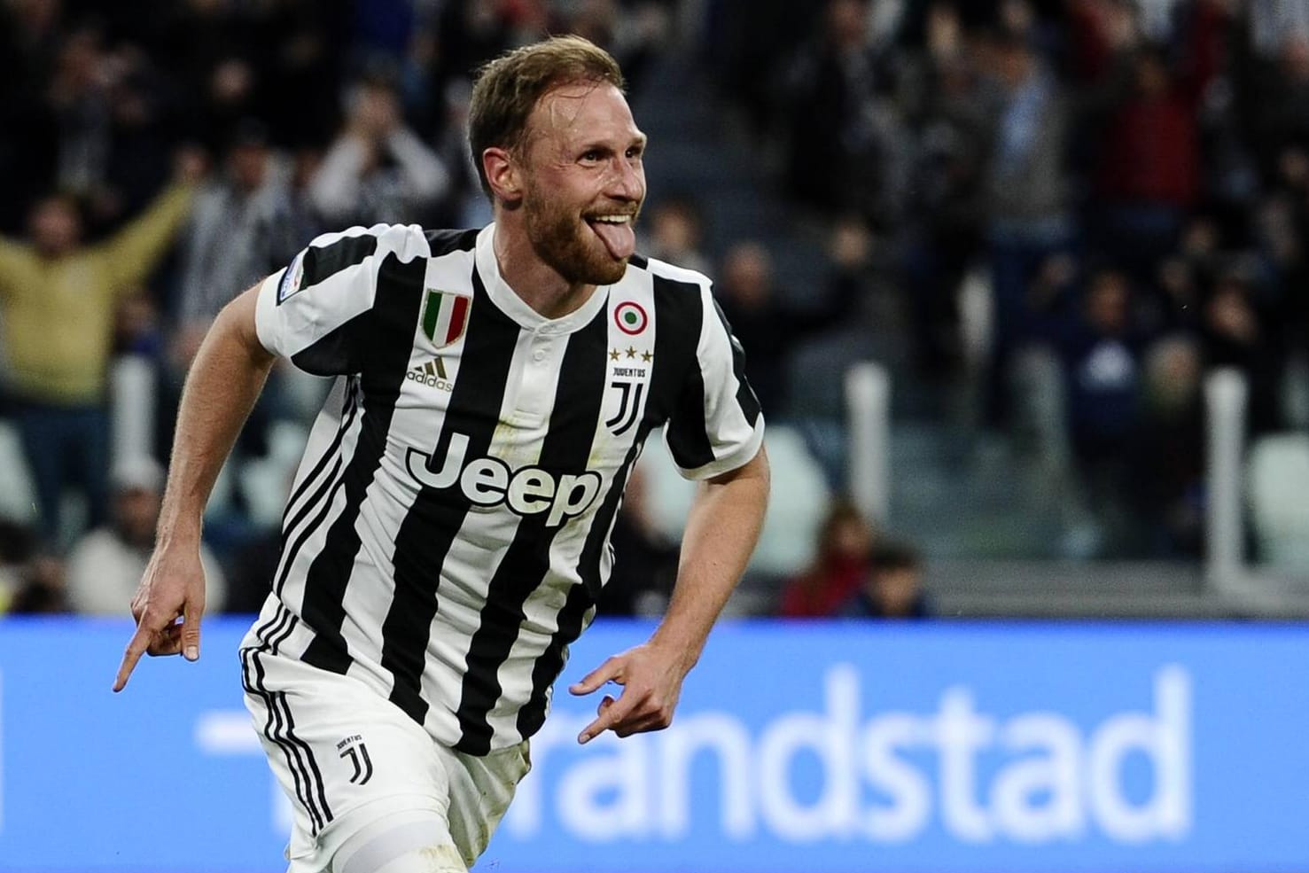 Freude pur bei Benedikt Höwedes: Dem Weltmeister gelang das erste Tor für Juventus Turin.