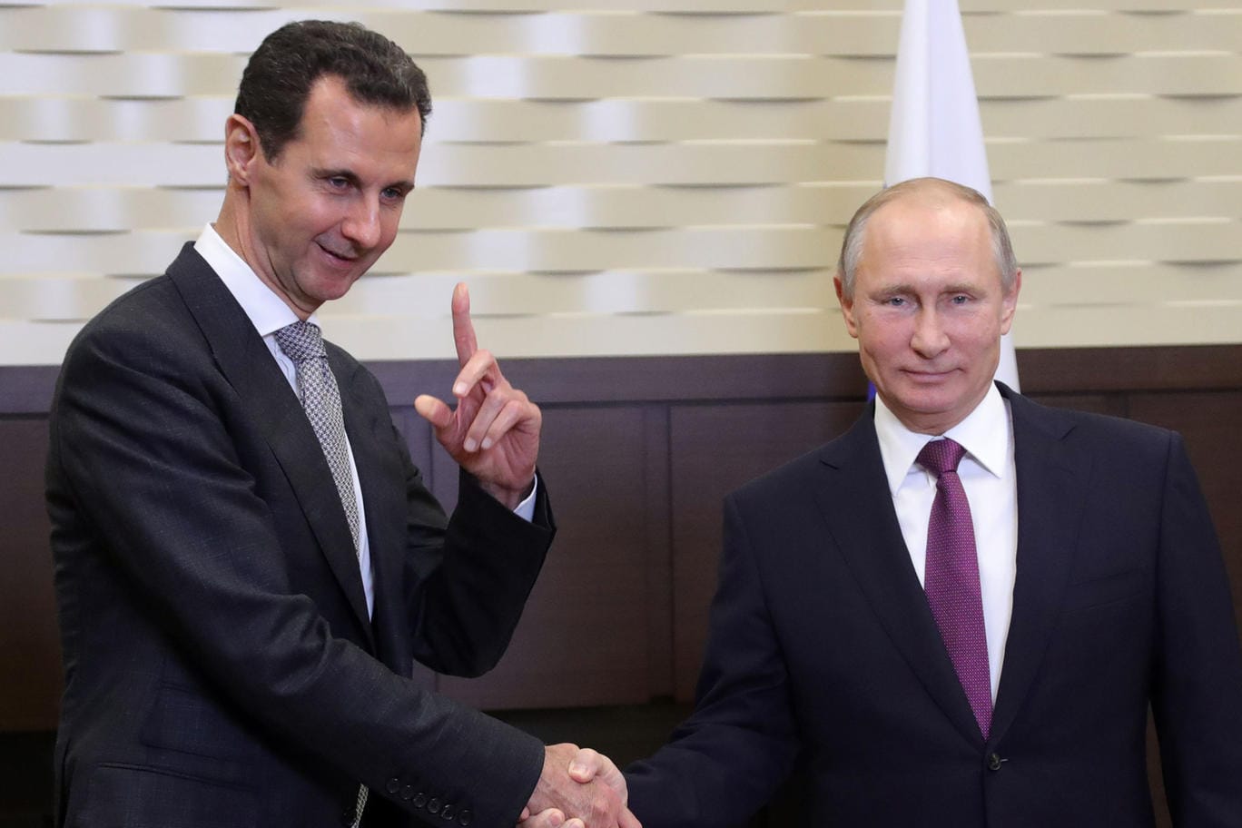 Wladimir Putin empfängt Baschar al-Assad in Moskau (Archivbild): Der ehemalige syrische Herrscher und seine Familie bekommen jetzt Asyl in Russland.