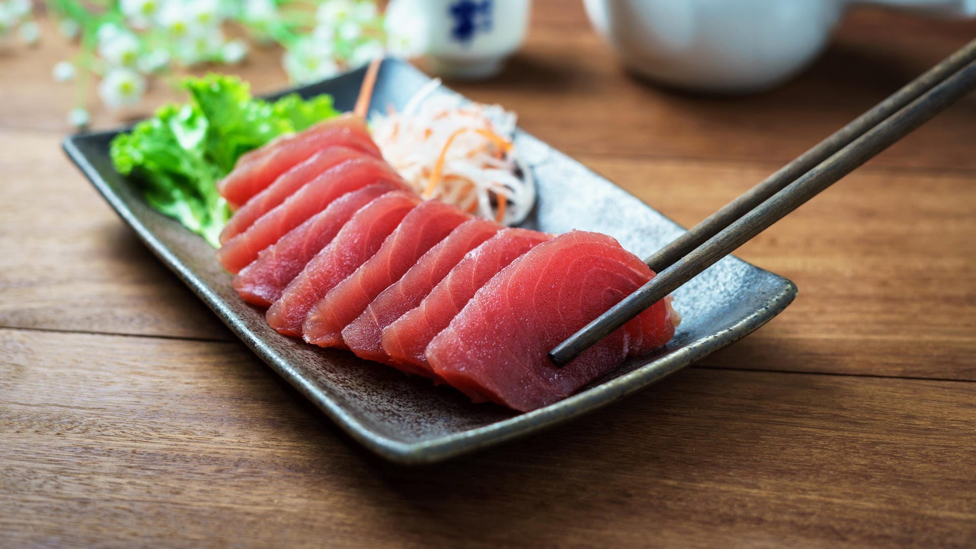 Thunfisch: Manchmal wird bei der roten Farbe nachgeholfen.