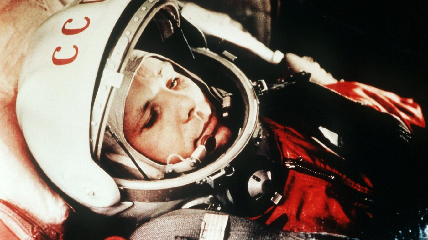 Juri Gagarin war 1961 der erste Mensch im Weltraum: Trainierte er mit der nun entwendeten Druckkammer?
