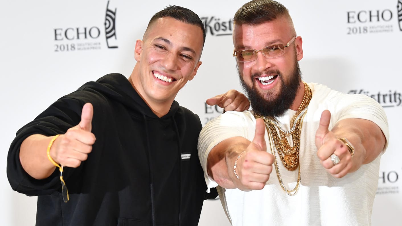 Kollegah und Farid Bang: Die Echo-Auszeichnung des Rapper-Duos sorgt für Diskussionen.