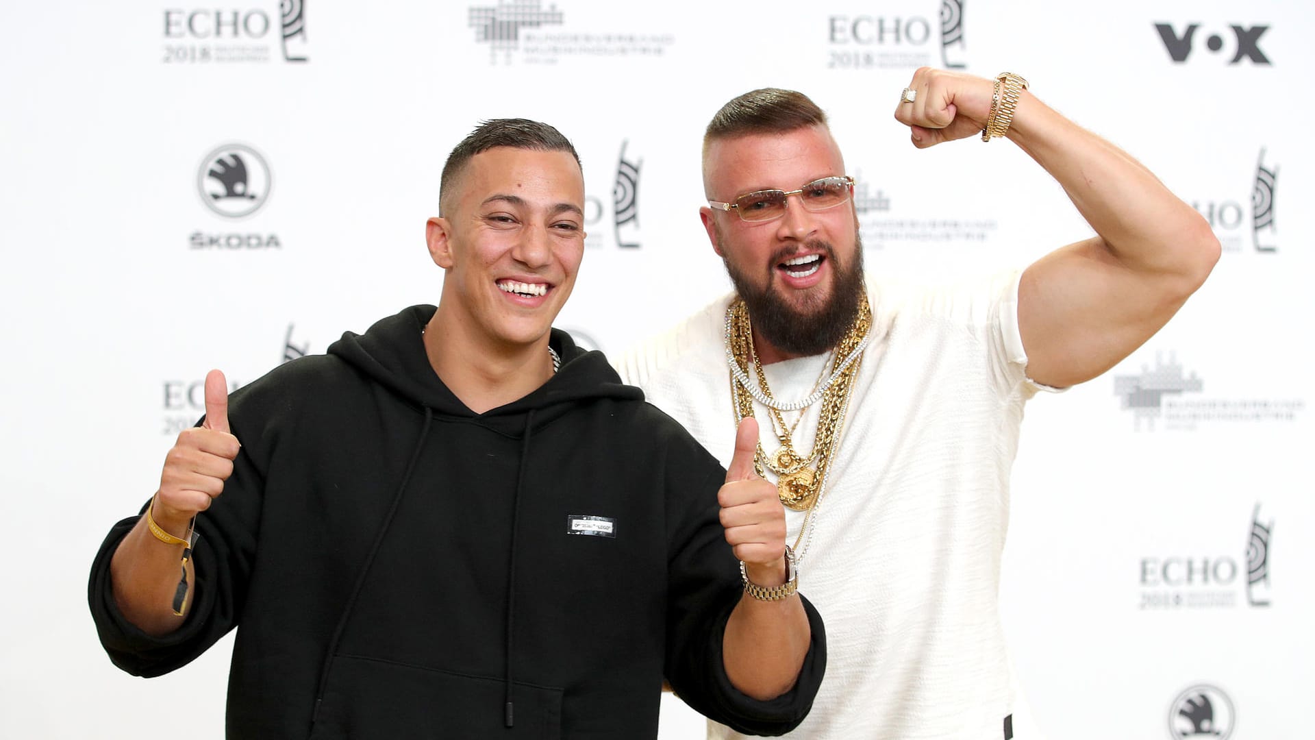 Farid Bang und Kollegah: Sie sorgten für Furore beim Echo 2018.