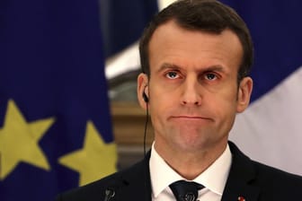 Der französische Präsident Emmanuel Macron: Von einem EU-Finanzminister ist schon keine Rede mehr, nun droht auch sein Plan für einen eigenen Haushalt der Eurozone zu scheitern.