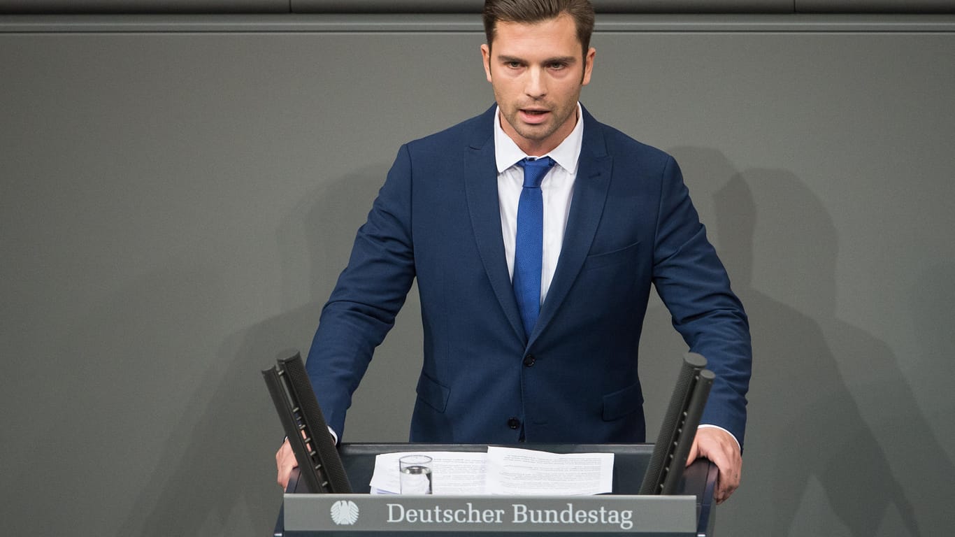 Jan Nolte: der AfD-Bundestagsabgeordnete hät die Bundeswehr für "verweichlicht".