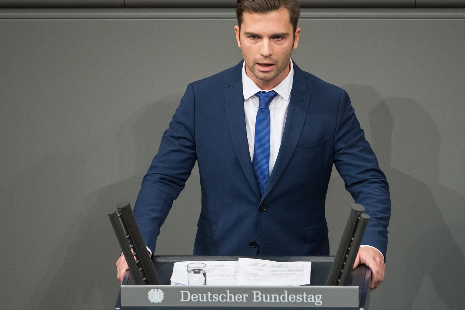 Jan Nolte: der AfD-Bundestagsabgeordnete hät die Bundeswehr für "verweichlicht".