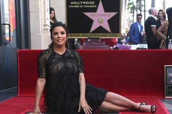 Eva Longoria hat einen Stern in Hollywood.