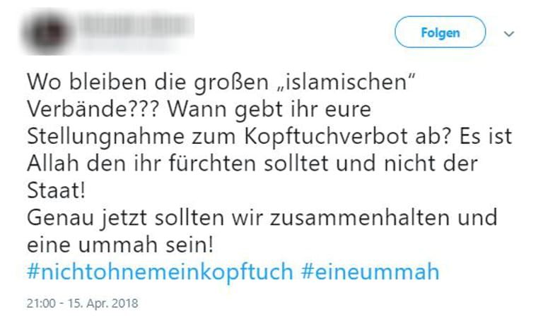 Enttäuschung: Von den Verbänden fühlen sich manche Muslime alleine gelassen.