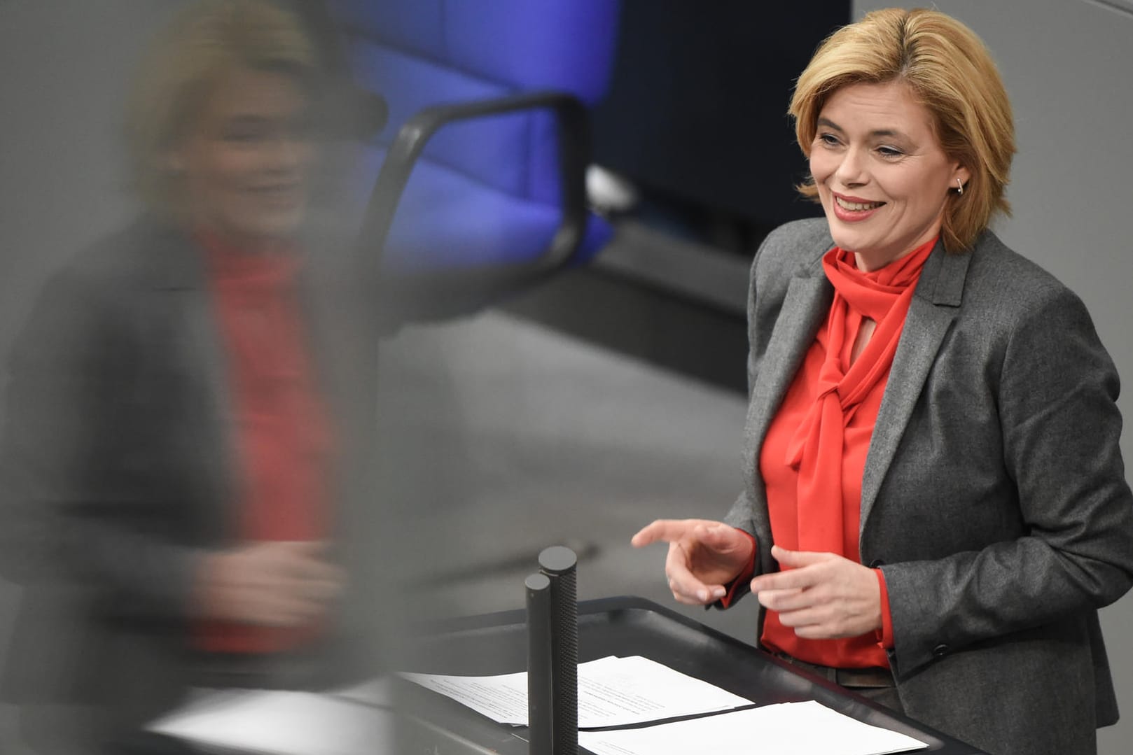 Bundesministerin für Ernährung und Landwirtschaft Julia Klöckner: Die CDU-Politikerin will ein Glyphosatverbot.