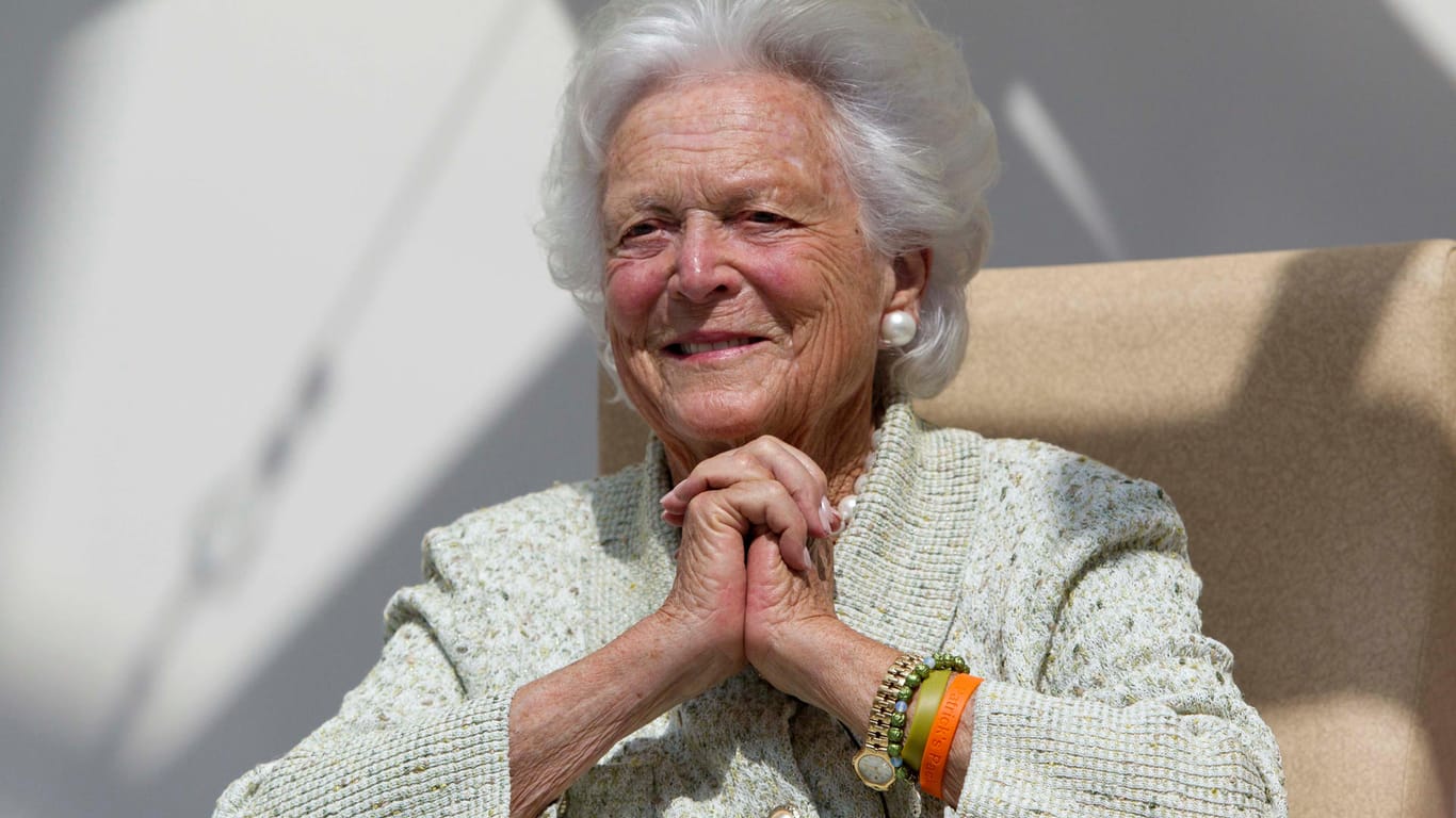 Barbara Bush (im August 2013): Die frühere Präsidentengattin starb im Alter von 92 Jahren