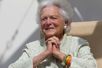 Barbara Bush (im August 2013): Die frühere Präsidentengattin starb im Alter von 92 Jahren