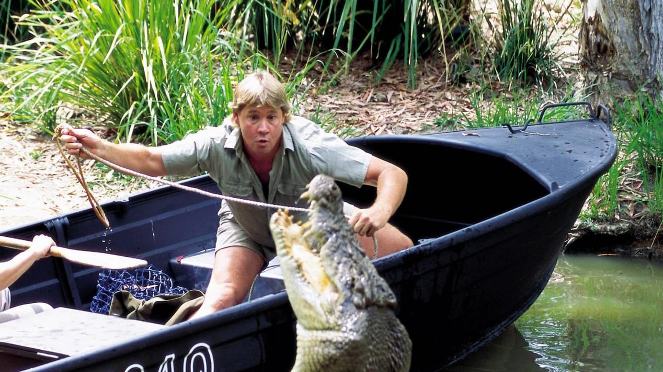 Der "Crocodile Hunter": Steve Irwin bekommt posthum einen Stern.