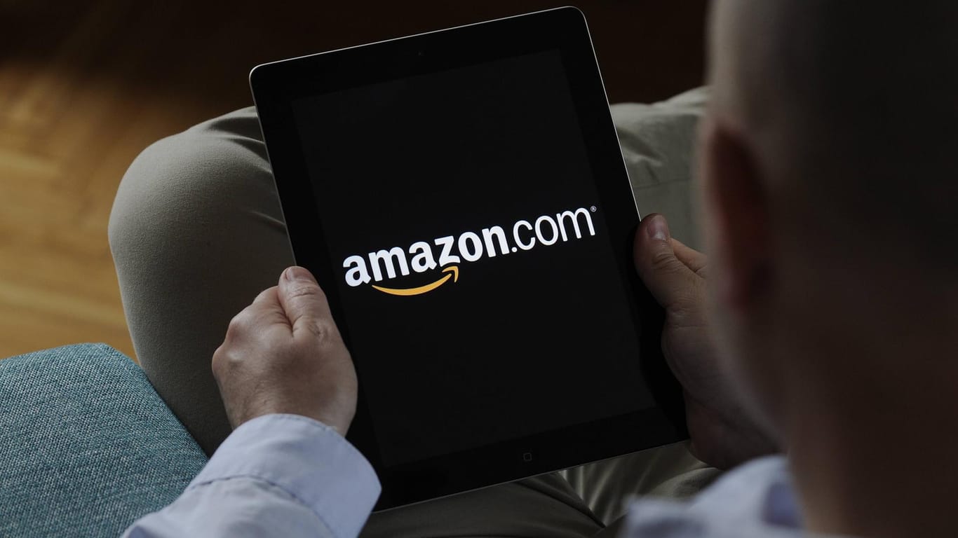 Amazon.com-Logo auf einem iPad: Mehr Produkte aus den USA.