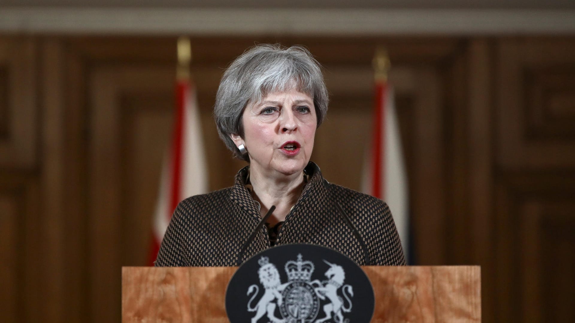 Theresa May: Die britische Premierministerin hat bei ihren Brexit-Plänen eine Niederlage erlitten. Theresa May: Die britische Premierministerin hat bei ihren Brexit-Plänen eine Niederlage erlitten.