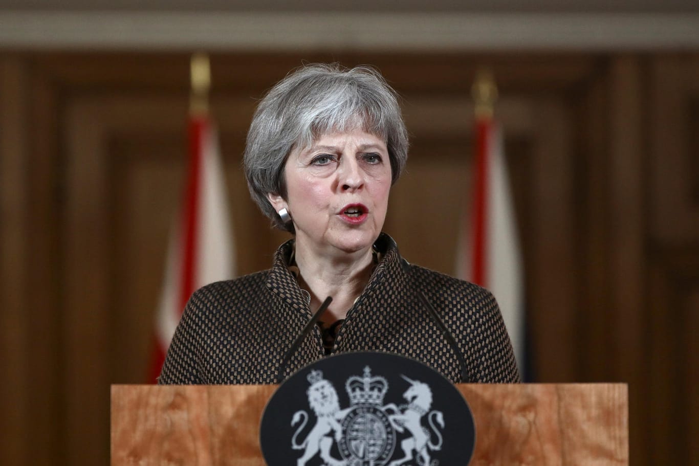 Theresa May: Die britische Premierministerin hat bei ihren Brexit-Plänen eine Niederlage erlitten.