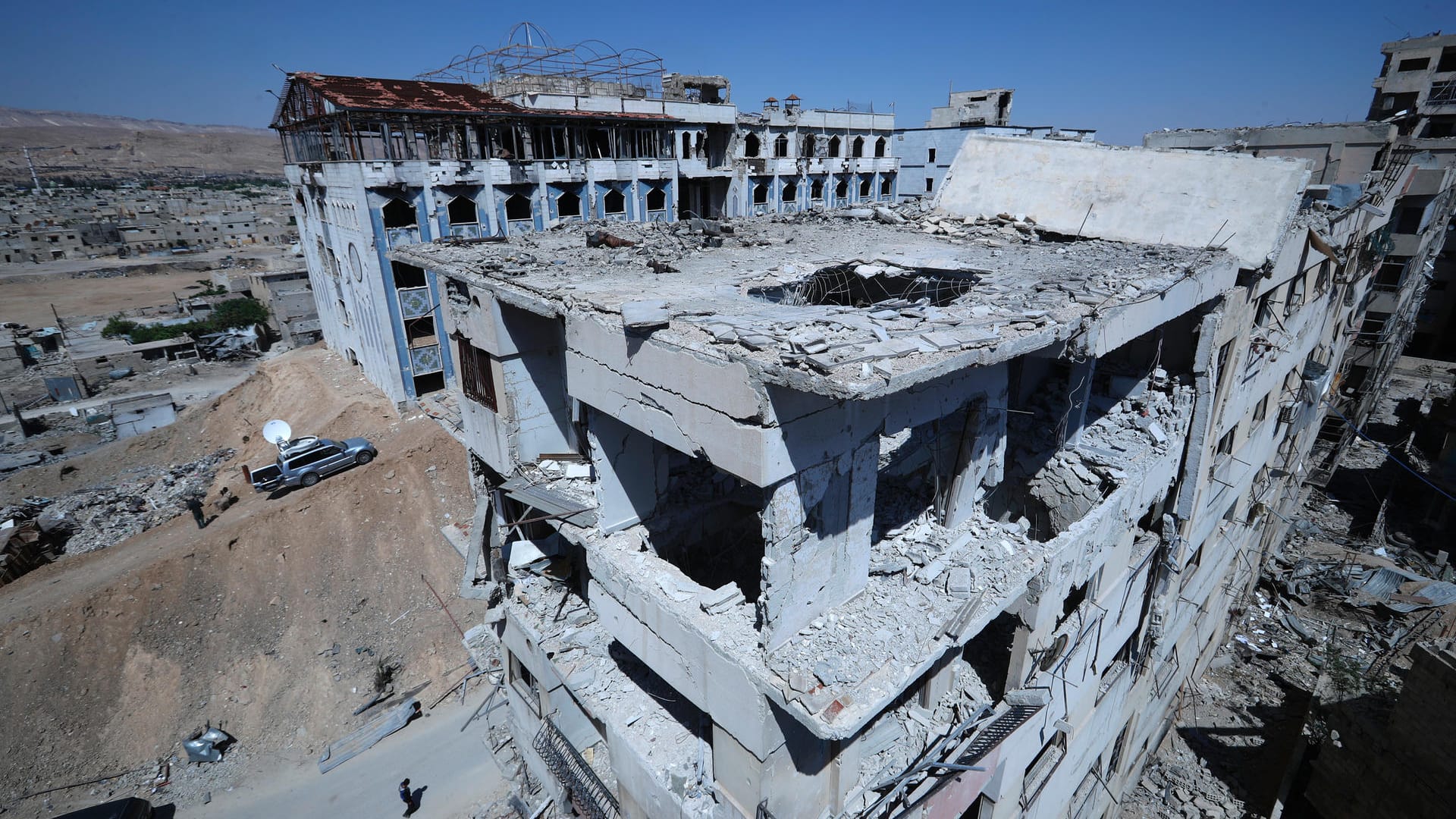 Konflikt in Syrien - Giftgasangriff auf Duma