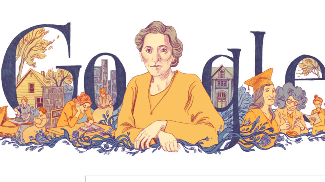 Alice Salomon: Google feiert den 146. Geburtstag der Feministin mit einem Doodle.