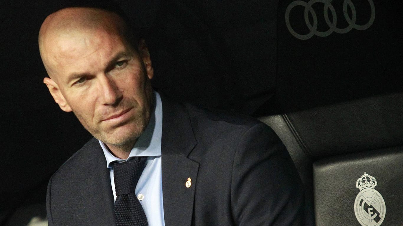 Zinedine Zidane: Er will mit Real Madrid den zweiten Champions-League-Titel holen.