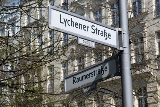 An dieser Straßenecke waren zwei Kippa tragende Männer attackiert worden.