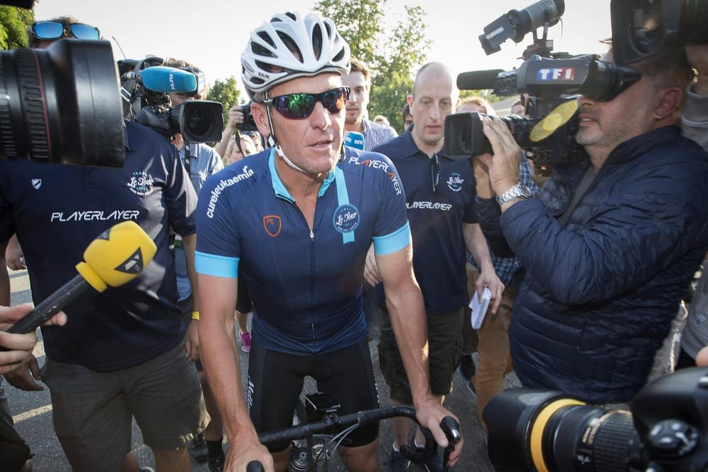 Lance Armstrong bei einem Benefizrennen 2015: Jetzt sind alle Verfahren gegen den Doping-Sünder eingestellt.