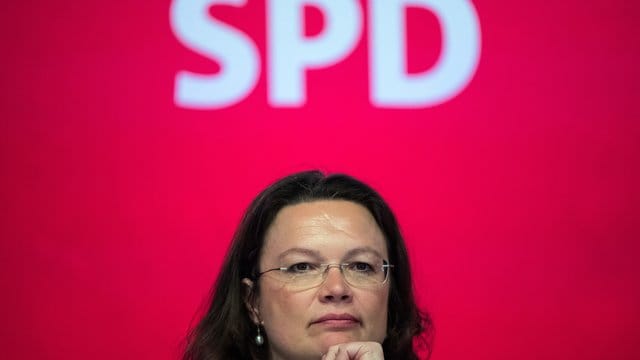 Nahles hat einen großen Erneuerungsprozess angekündigt.