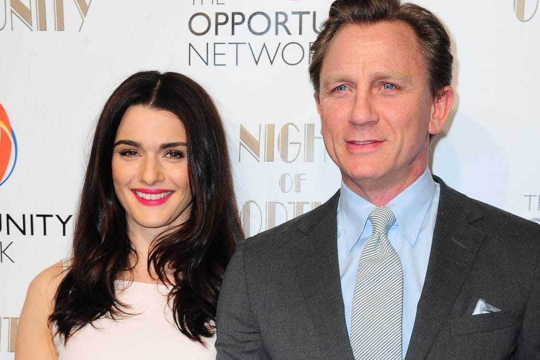 Im Babyglück: Rachel Weisz und Daniel Craig erwarten Nachwuchs. Für das Paar ist es das erste gemeinsame Kind.