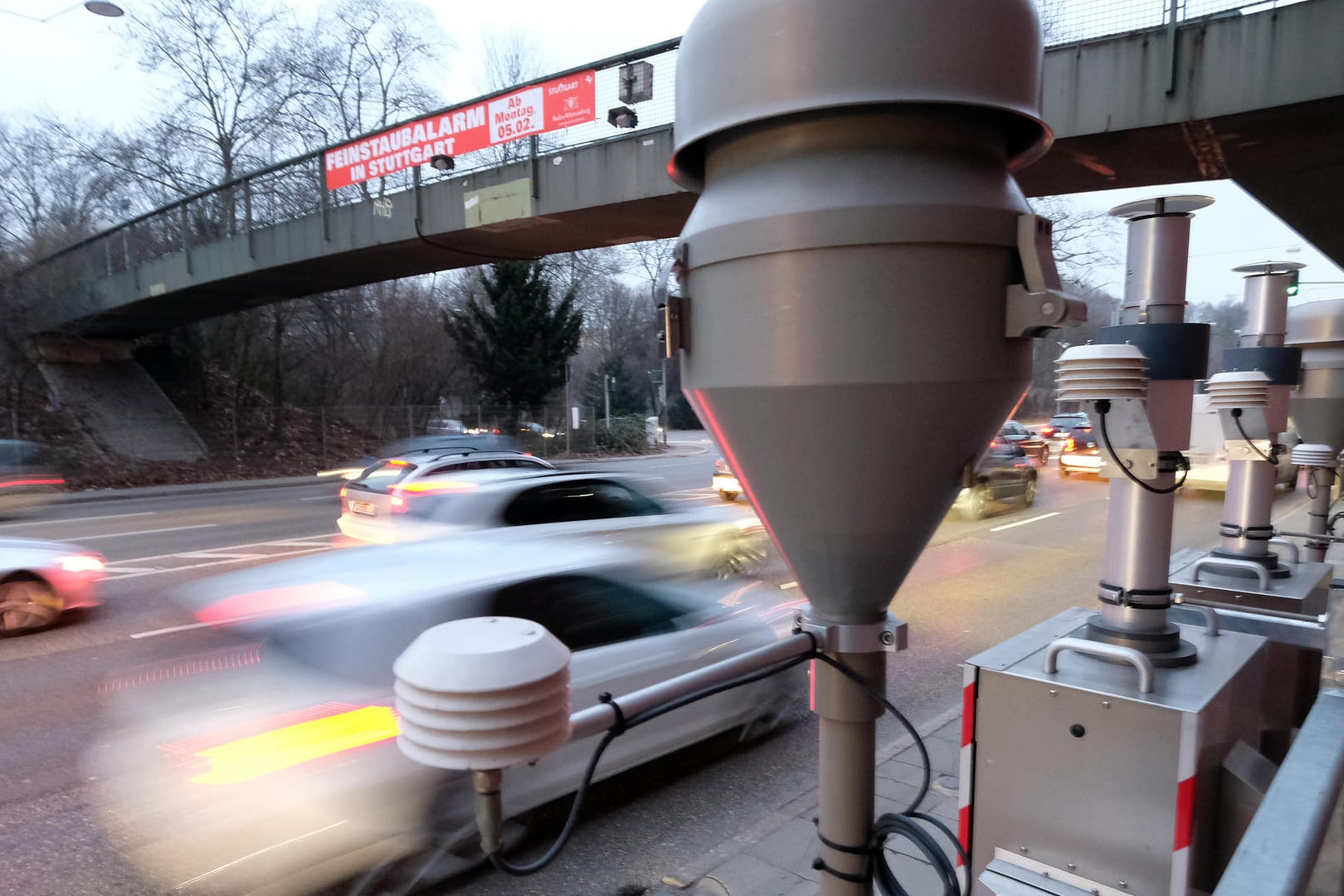 Luftmessstation: Die Stickoxid-Messstationen in Deutschland sollen überprüft werden.