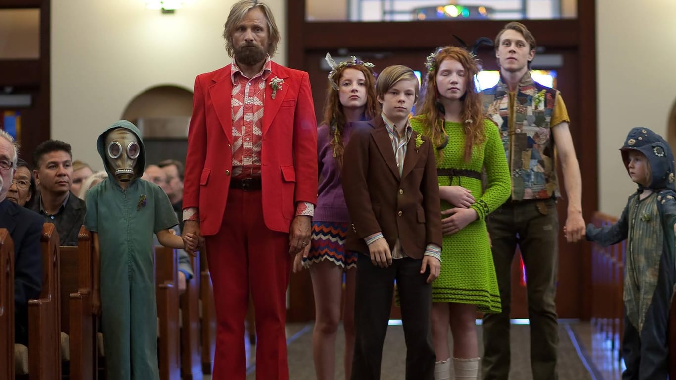 Aussteiger Ben (Viggo Mortensen) und seine sechs Kinder haben in "Captain Fantastic" ihre eigene Art die Welt zu sehen.