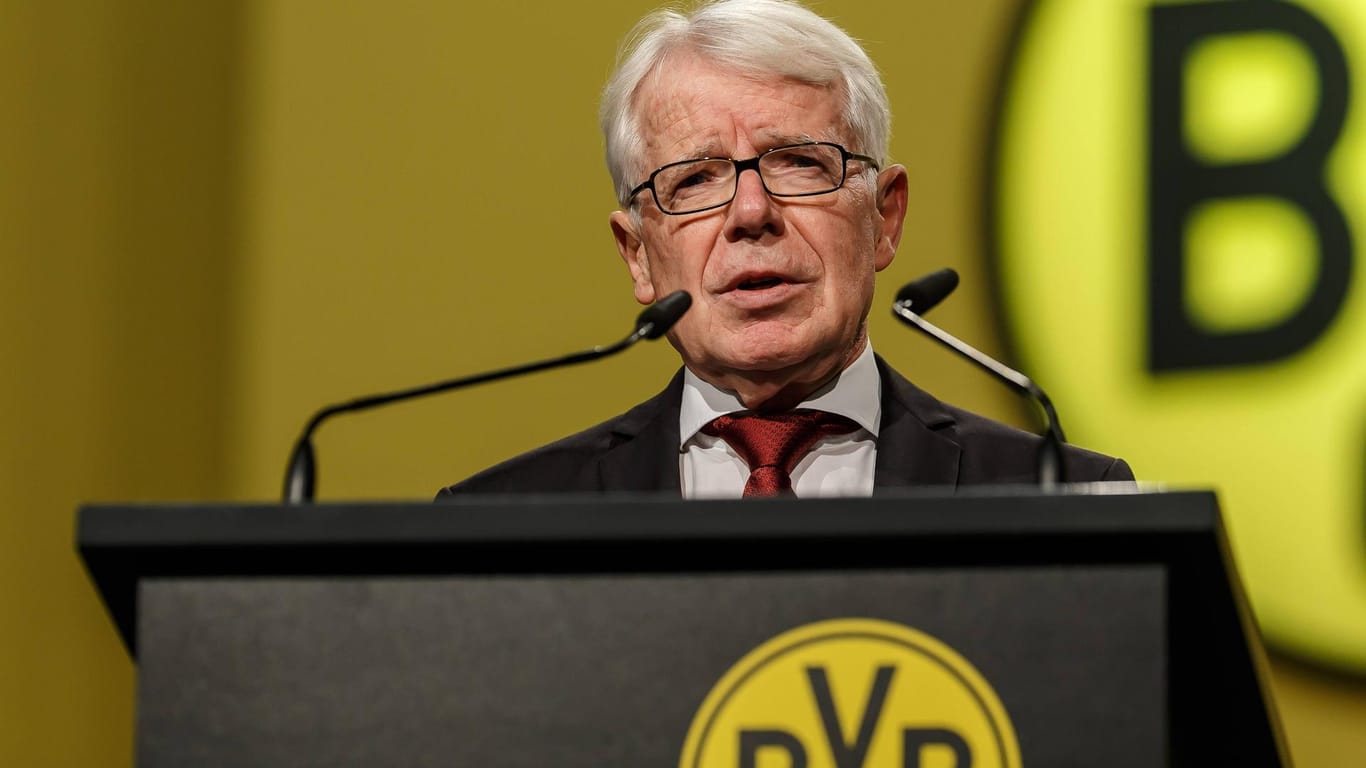 BVB-Präsident Rauball ist seit 2004 zum dritten Mal an der Spitze der Dortmunder.