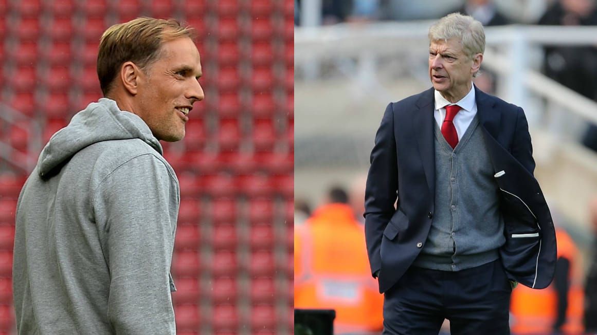 Verstärkung: Thomas Tuchel (l.) könnte Unterstützung von Arsene Wenger erhalten.