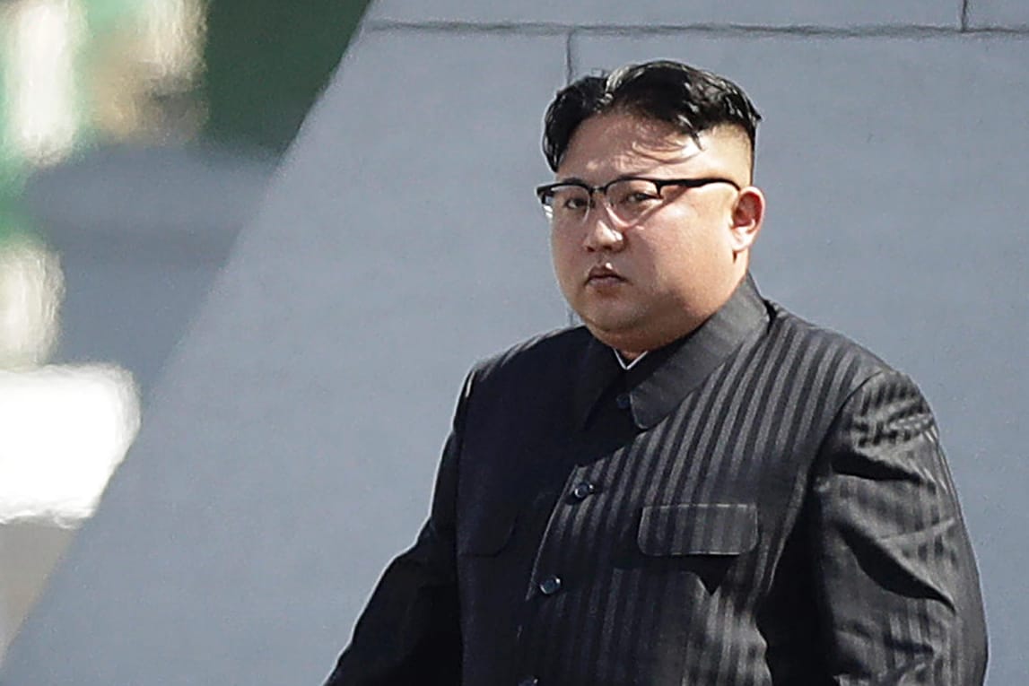 Nordkoreas Machthaber Kim Jong-un: Aufbau der Atomstreitmacht abgeschlossen.