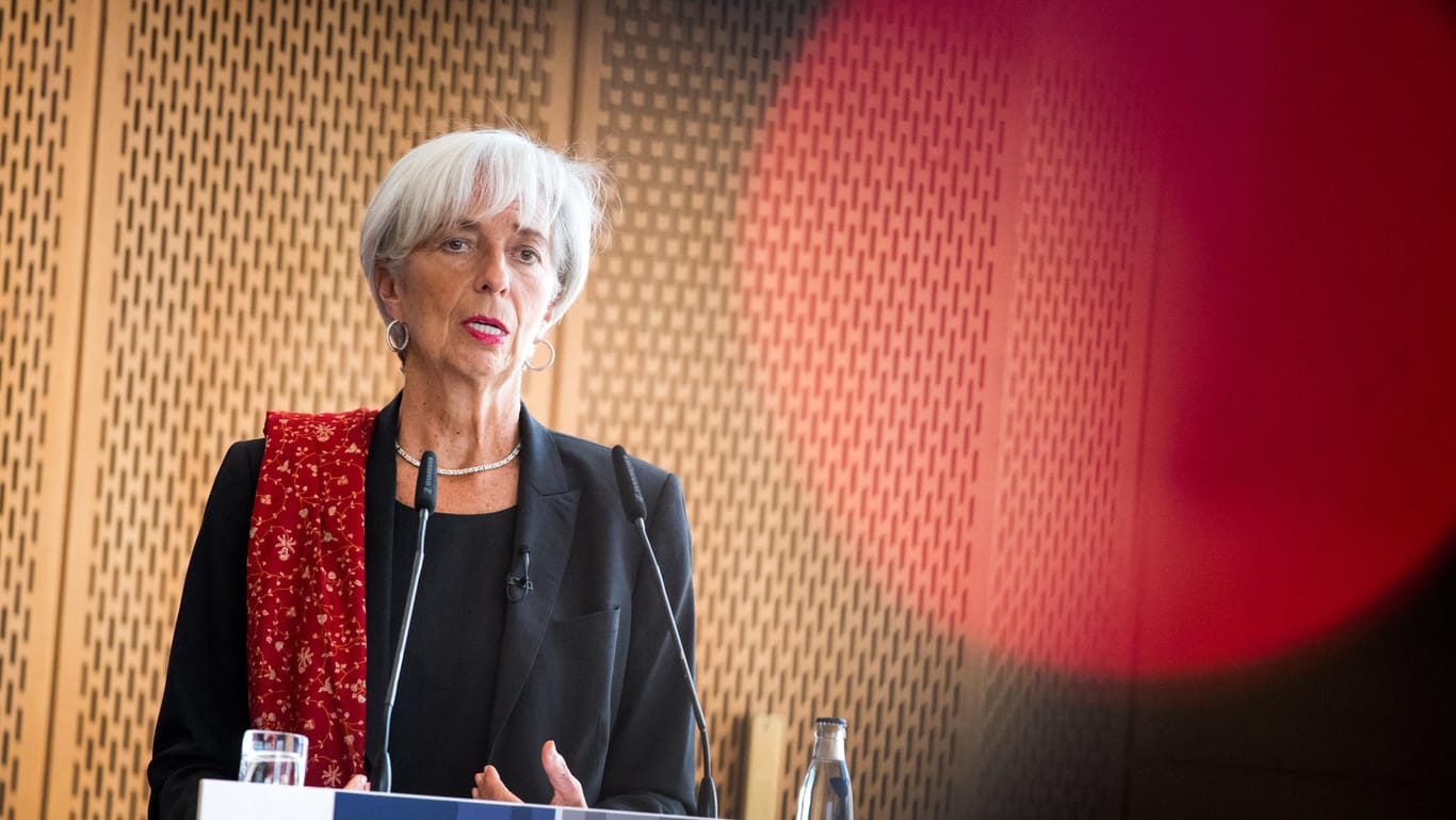 IWF-Direktorin Christine Lagarde (Archiv): Sie forderte die USA und China auf, ihre Gespräche fortzusetzen.